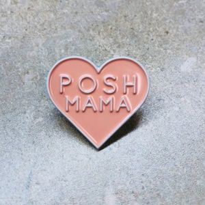 Posh Mama • Swag, Accessory, Lapel Pin, Brand New